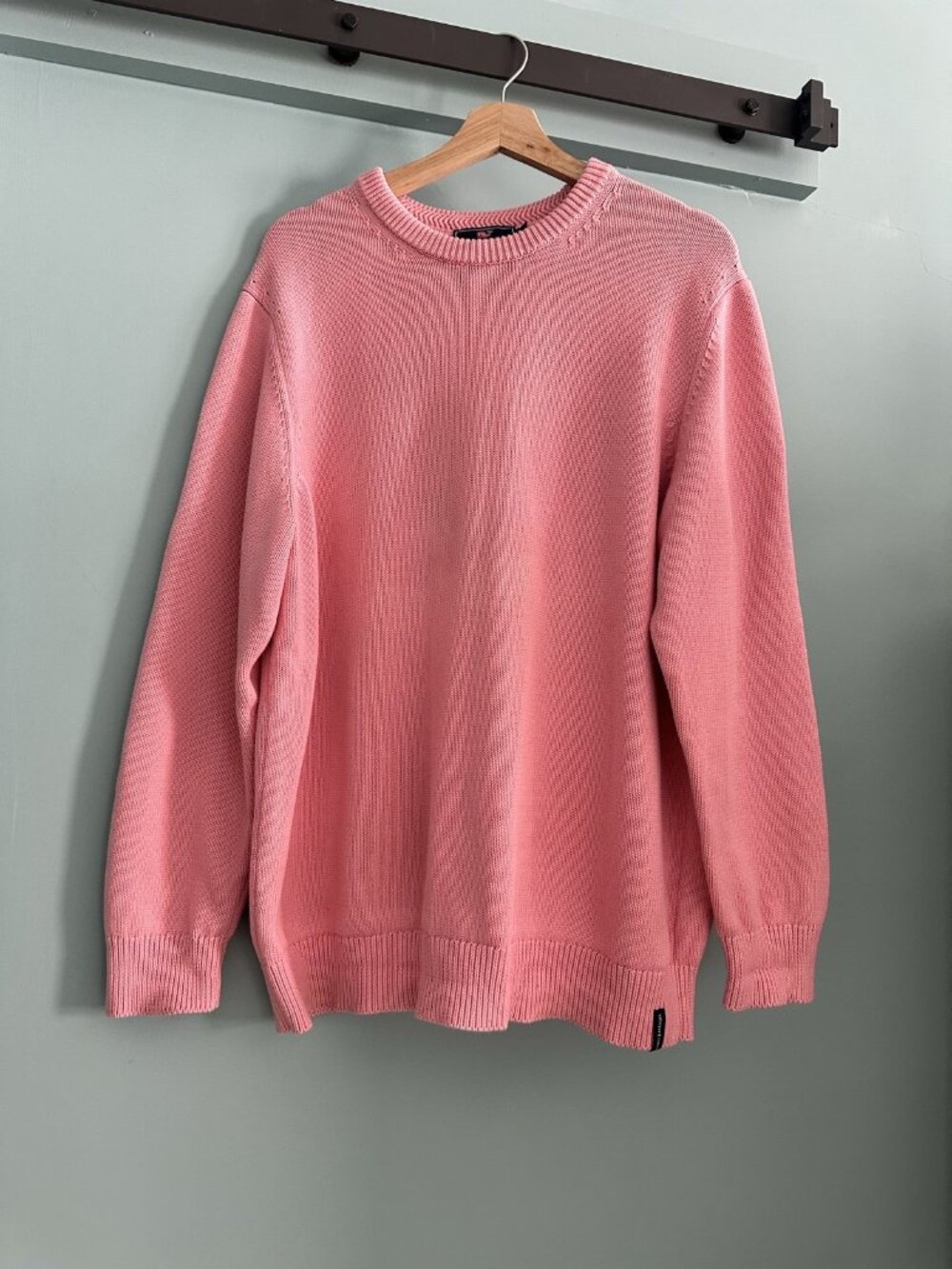 Vineyard Vines Cropped Ribbed Whale Sweater